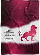 IMPAR Fleece blanket Lion (23.7. - 22.8. ) - red - Blanket