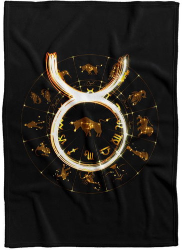 IMPAR Fleece blanket Taurus symbol (21.4. - 21.5. ) - Blanket - Main image
