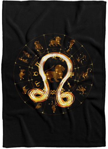 IMPAR Fleece blanket Lion symbol (23.7. - 22.8. ) - Blanket - Main image