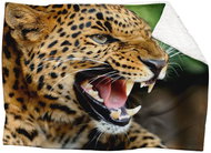 IMPAR Lambskin blanket The roar of the cheetah, 200 × 140 cm - Blanket