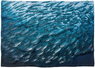 IMPAR Fleece Blanket The school of fish, 150 × 120 cm - Blanket