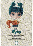 IMPAR Fleece blanket Sign for children - Pisces (21.1. - 20.3. ) - Blanket