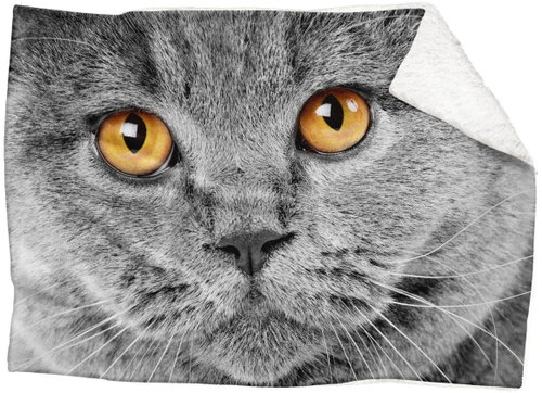 IMPAR Lambskin blanket Cat's eye, 150 × 120 cm - Blanket - Main image