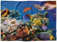 IMPAR Fleece blanket Fish, 150 × 120 cm - Blanket
