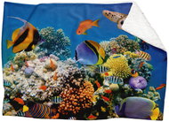 IMPAR Lambskin blanket Fish, 200 × 140 cm - Blanket