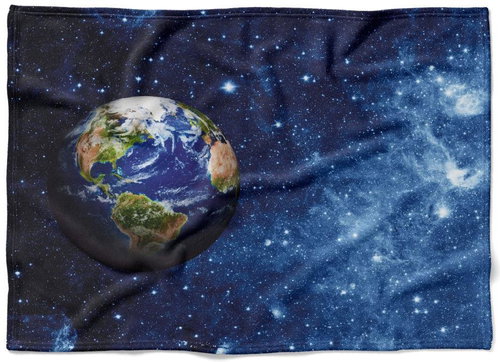 IMPAR Fleece blanket Universe 4, 150 × 120 cm - Blanket - Main image