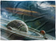 IMPAR Fleece blanket Space, 200 × 140 cm - Blanket