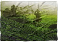 IMPAR Fleece blanket Green field, 200 × 140 cm - Blanket