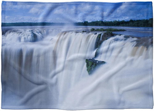 IMPAR Fleece blanket Waterfalls 2, 150 × 120 cm - Blanket - Main image