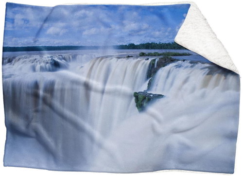 IMPAR Lambskin blanket Waterfalls 2, 150 × 120 cm - Blanket - Main image