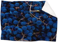 IMPAR Lambskin blanket Wine, 200 × 140 cm - Blanket