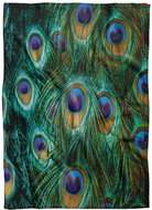 IMPAR Fleece blanket Peacock Eye, 200 × 140 cm - Blanket