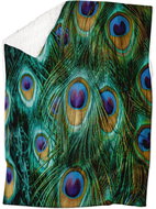 IMPAR Peacock blanket, 150 × 120 cm - Blanket