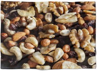 IMPAR Fleece blanket Nuts, 150 × 120 cm - Blanket