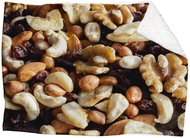 IMPAR Lambskin blanket Nuts, 150 × 120 cm - Blanket