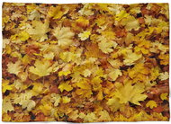 IMPAR Fleece blanket Leaves, 200 × 140 cm - Blanket