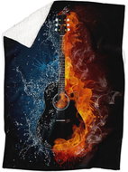 IMPAR Lambskin blanket Guitar, 200 × 140 cm - Blanket