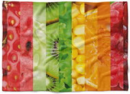 IMPAR Fleece blanket Fruit collage, 200 × 140 cm - Blanket