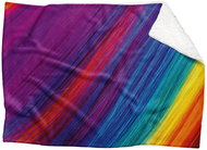 IMPAR Lambskin blanket Rainbow hair, 150 × 120 cm - Blanket