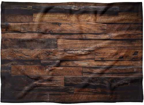 IMPAR Fleece blanket Wood 2, 150 × 120 cm - Blanket - Main image