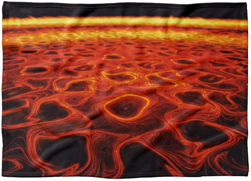 IMPAR Fleece blanket Abstraction 3, 200 × 140 cm - Blanket - Main image