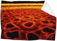 IMPAR Lambskin blanket Abstraction 3, 150 × 120 cm - Blanket