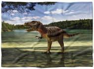 IMPAR Fleece blanket Tyrannosaurus, 150 × 120 cm - Blanket