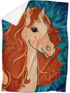 IMPAR Lambskin blanket Ponny, 200 × 140 cm - Blanket