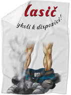 IMPAR Lamb blanket Fireman available - Blanket