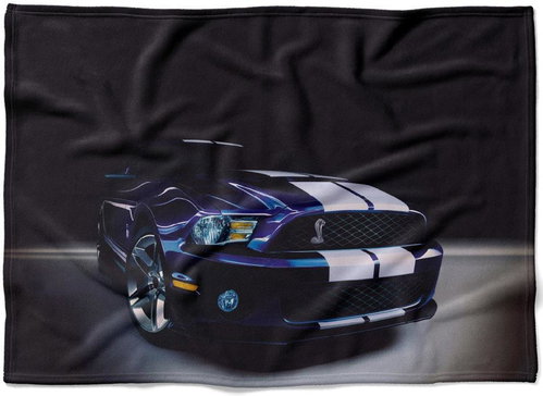 IMPAR Fleece blanket Racing car, 200 × 140 cm - Blanket - Main image