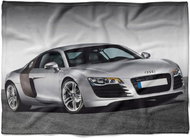 IMPAR Fleece blanket Silver audi, 150 × 120 cm - Blanket