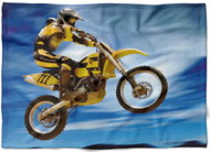 IMPAR Fleece blanket Motocross, 150 × 120 cm - Blanket