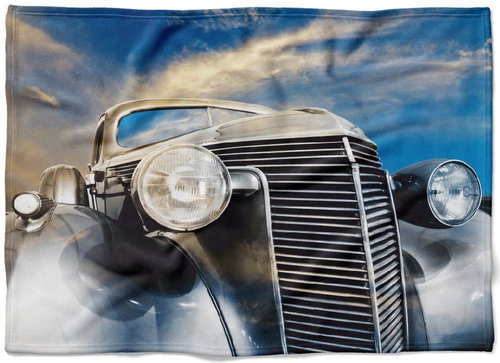 IMPAR Fleece blanket Glossy veteran, 200 × 140 cm - Blanket - Main image