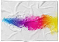 IMPAR Fleece blanket Colourful explosion, 200 × 140 cm - Blanket