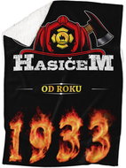 IMPAR Lambskin blanket Firefighter from year - 1933 - Blanket