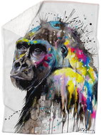 IMPAR Lamb blanket Gorilla Art, 150 × 120 cm - Blanket