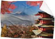 IMPAR Lambskin blanket Mount Fuji, 150 × 120 cm - Blanket