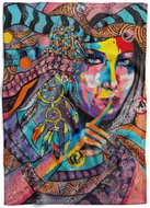 IMPAR Fleece blanket Indian Art, 150 × 120 cm - Blanket