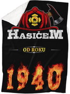 IMPAR Lambskin blanket Firefighter from year - 1940 - Blanket