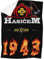 IMPAR Lambskin blanket Firefighter from the year - 1943 - Blanket