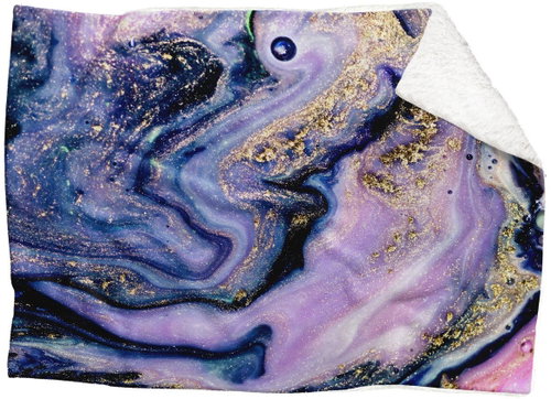 IMPAR Lambskin blanket Mix Art, 150 × 120 cm - Blanket - Main image