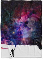 IMPAR Fleece blanket Painter, 150 × 120 cm - Blanket