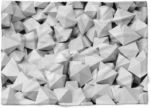 IMPAR Fleece blanket Octahedron, 200 × 140 cm - Blanket - Main image