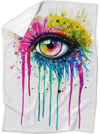 IMPAR Lambskin blanket Eye Art, 200 × 140 cm - Blanket
