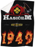 IMPAR Lambskin blanket Firefighter from year - 1949 - Blanket