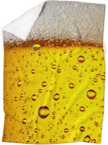 IMPAR Lambskin blanket Beer, 150 × 120 cm - Blanket - Main image