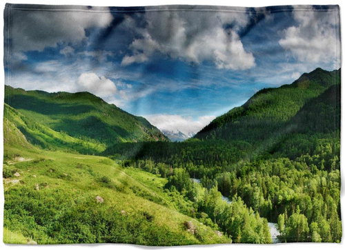 IMPAR Fleece blanket Nature, 150 × 120 cm - Blanket - Main image