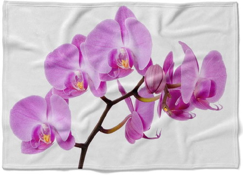 IMPAR Fleece blanket Pink orchid, 150 × 120 cm - Blanket - Main image