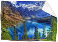 IMPAR Lambskin blanket Pond, 200 × 140 cm - Blanket