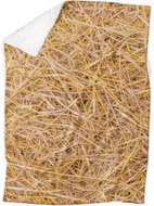 IMPAR Lambskin blanket Hay, 200 × 140 cm - Blanket